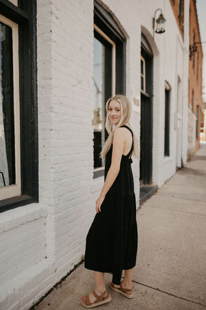 Midsummer Memories Dress- Black