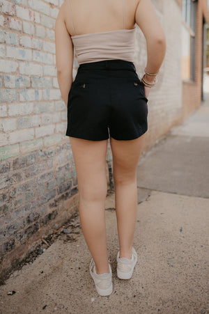 Chino Shorts- Black