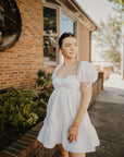 A Bright Spark Dress- White