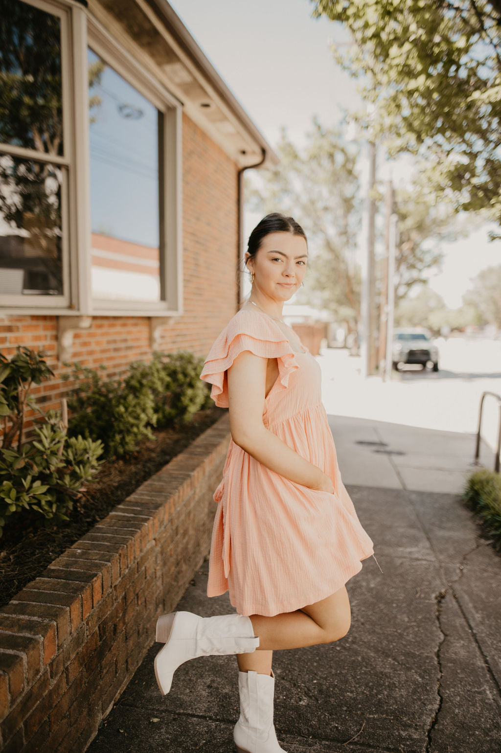 Sorbet Paradise Dress- Orange