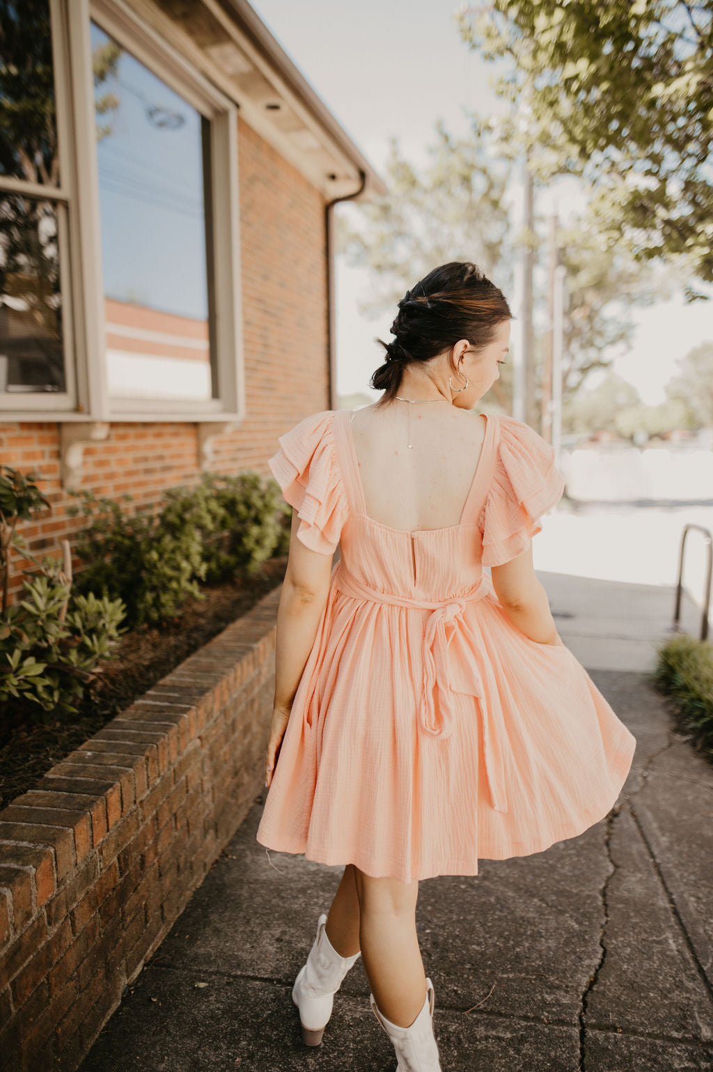 Sorbet Paradise Dress- Orange