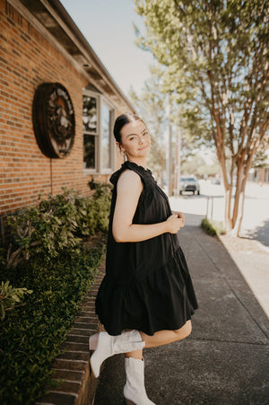 Wonderful Ways Dress- Black