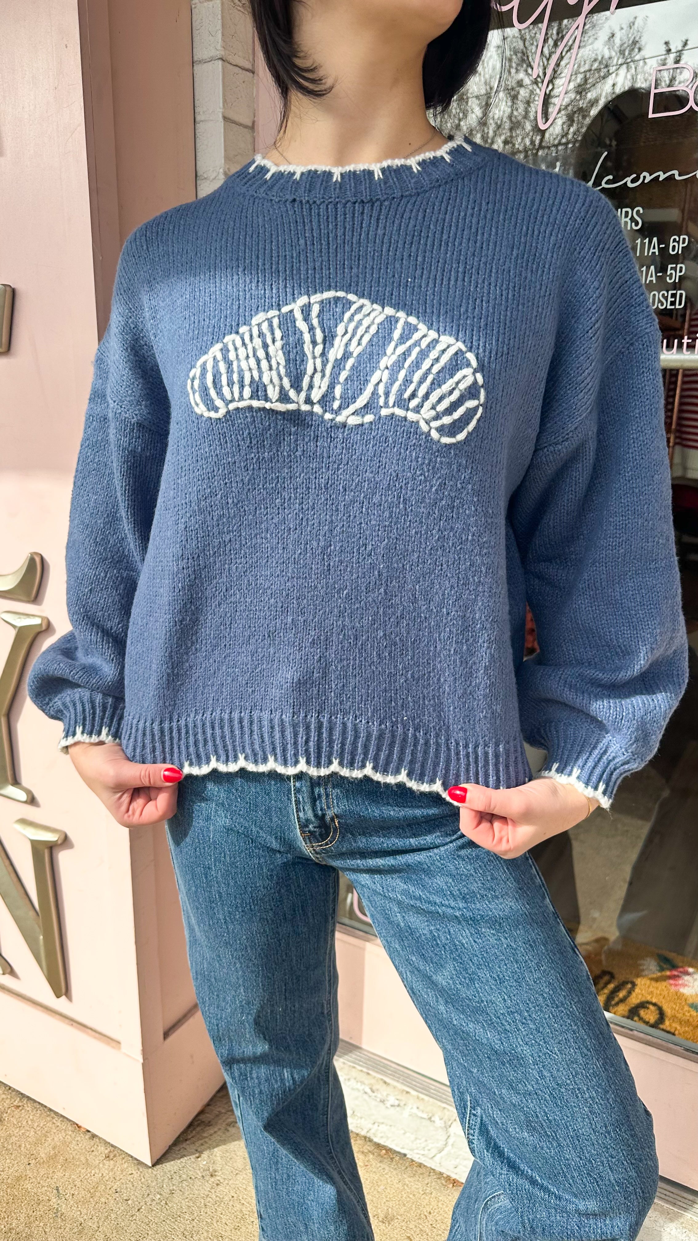 The Croissant Knit Sweater