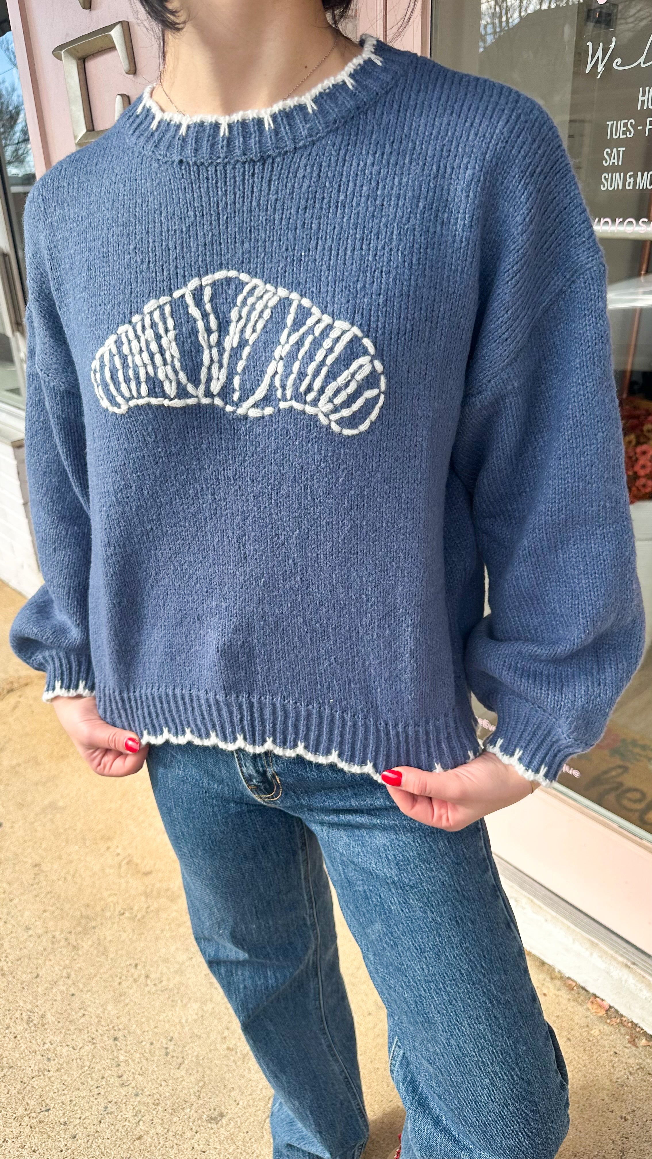 The Croissant Knit Sweater