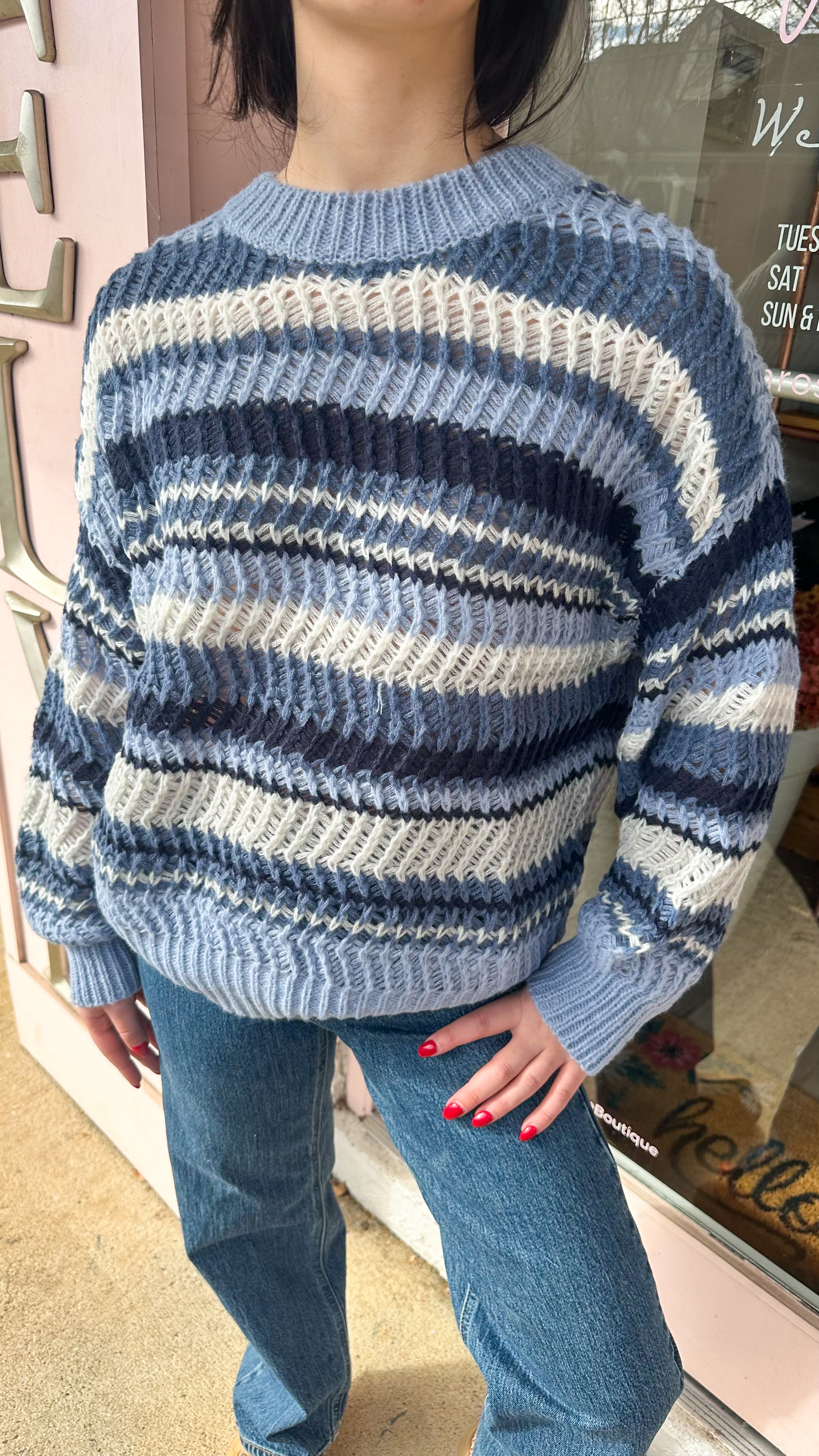 A Fine Line Sweater