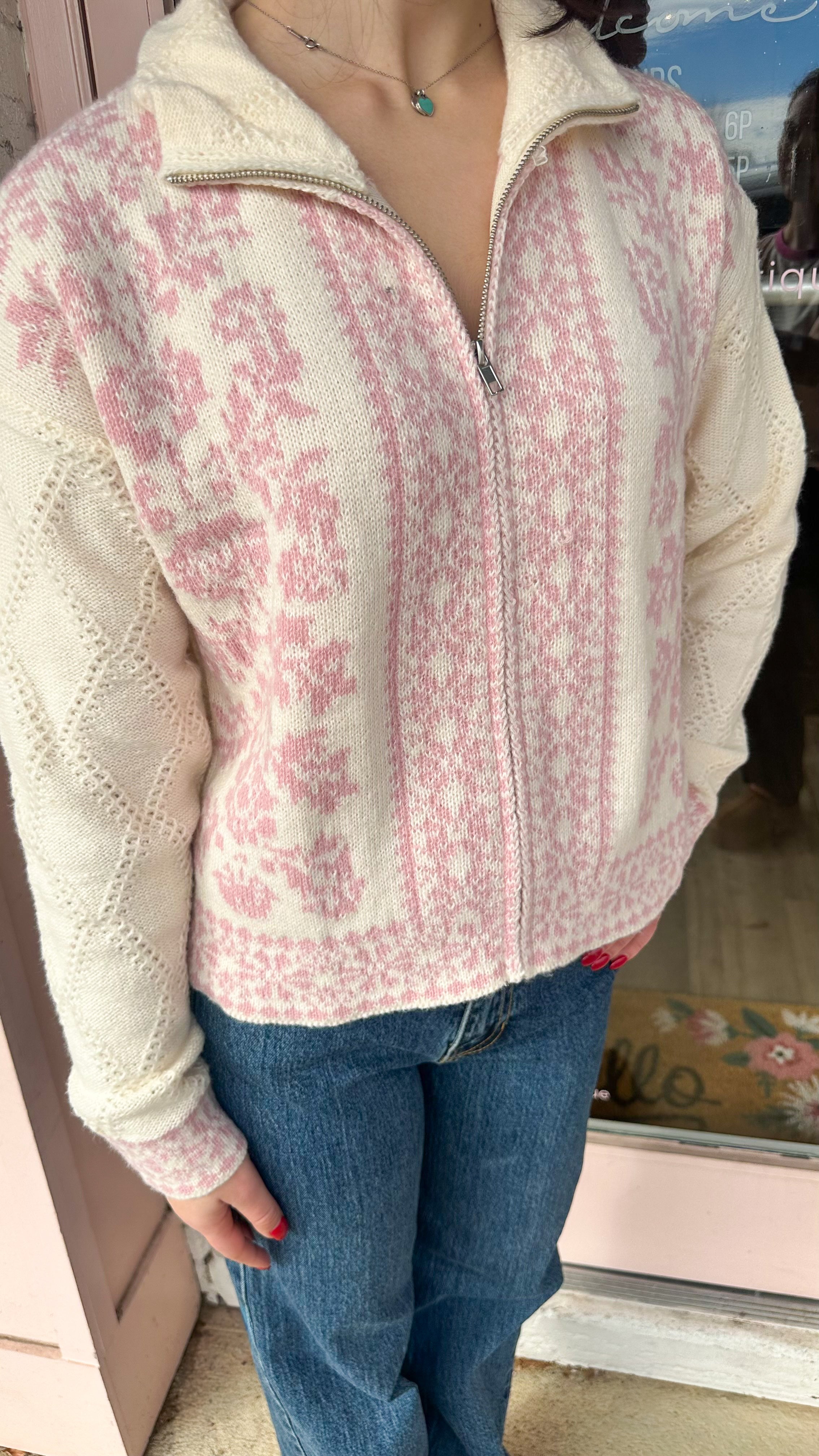 Alpine Story Zip-Up Sweater