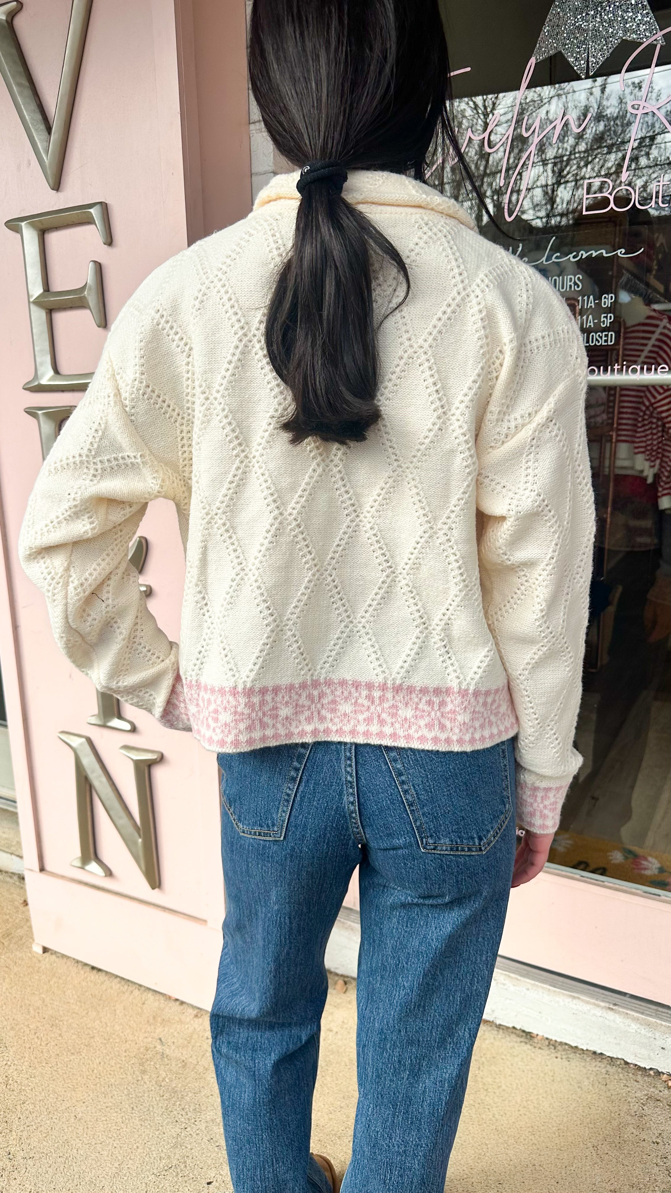 Alpine Story Zip-Up Sweater