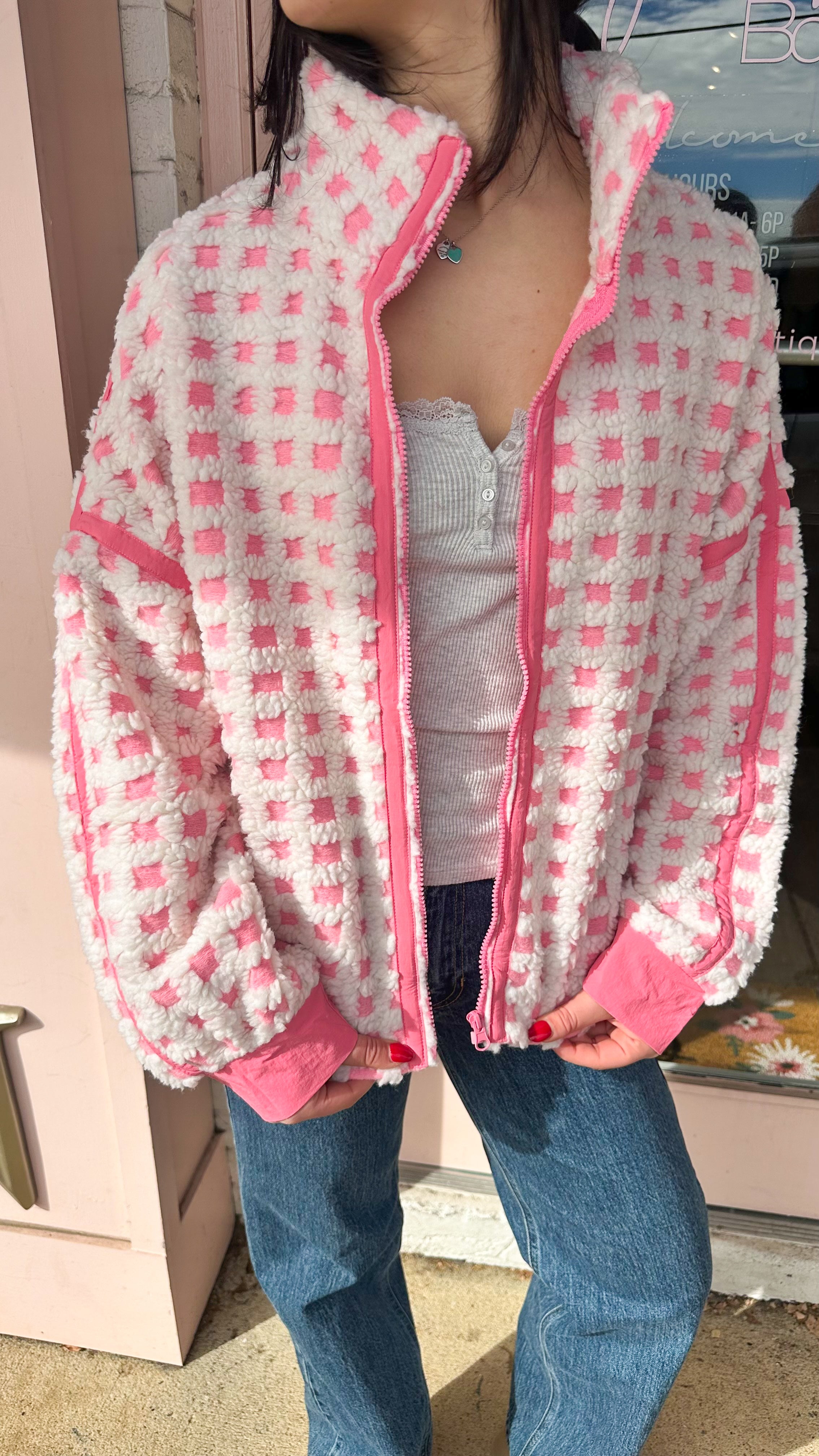 Check It Twice Fleece Jacket