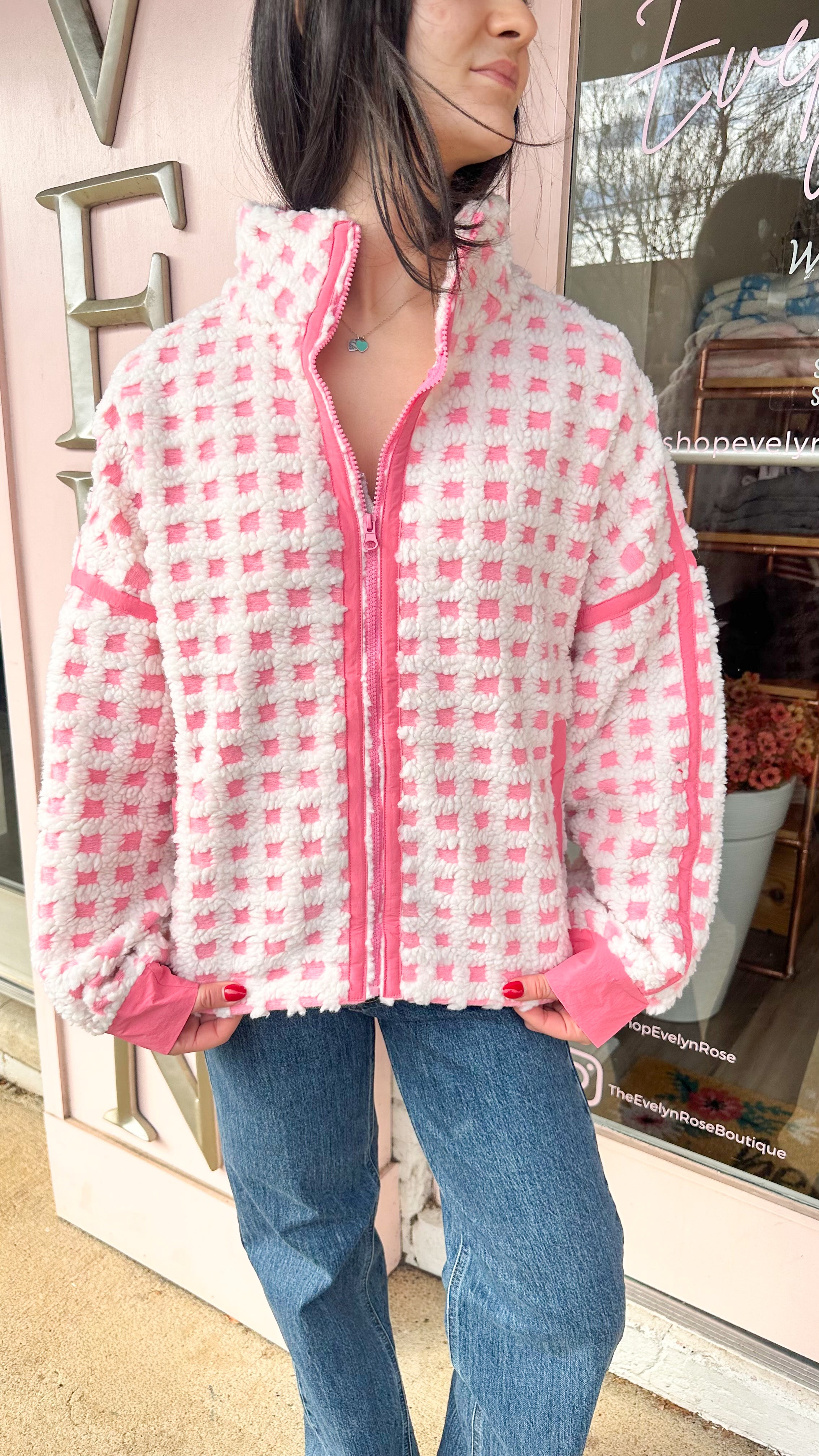 Check It Twice Fleece Jacket