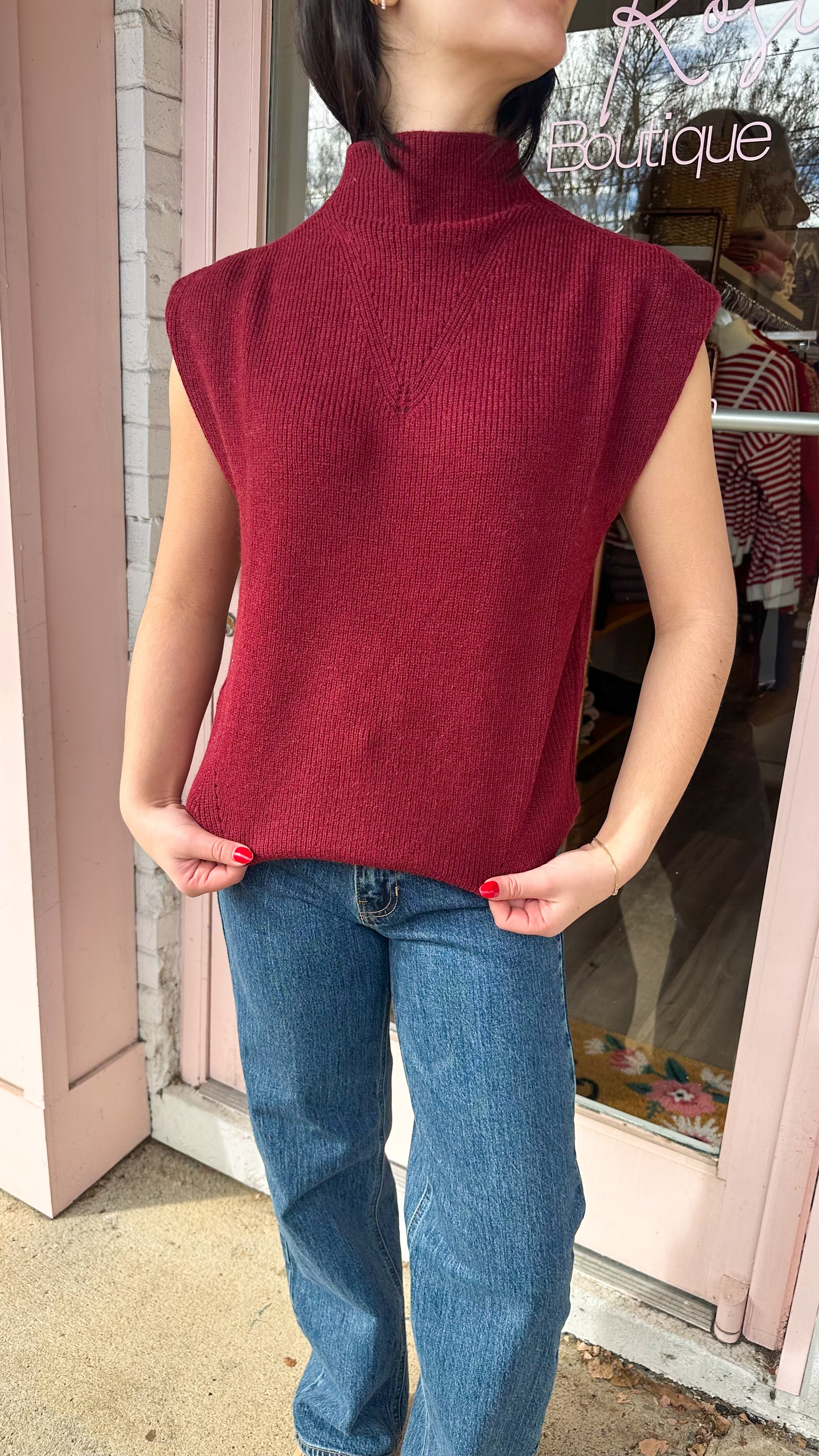 Count On It Sweater Vest