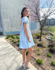 A Bright Spark Dress- Baby Blue