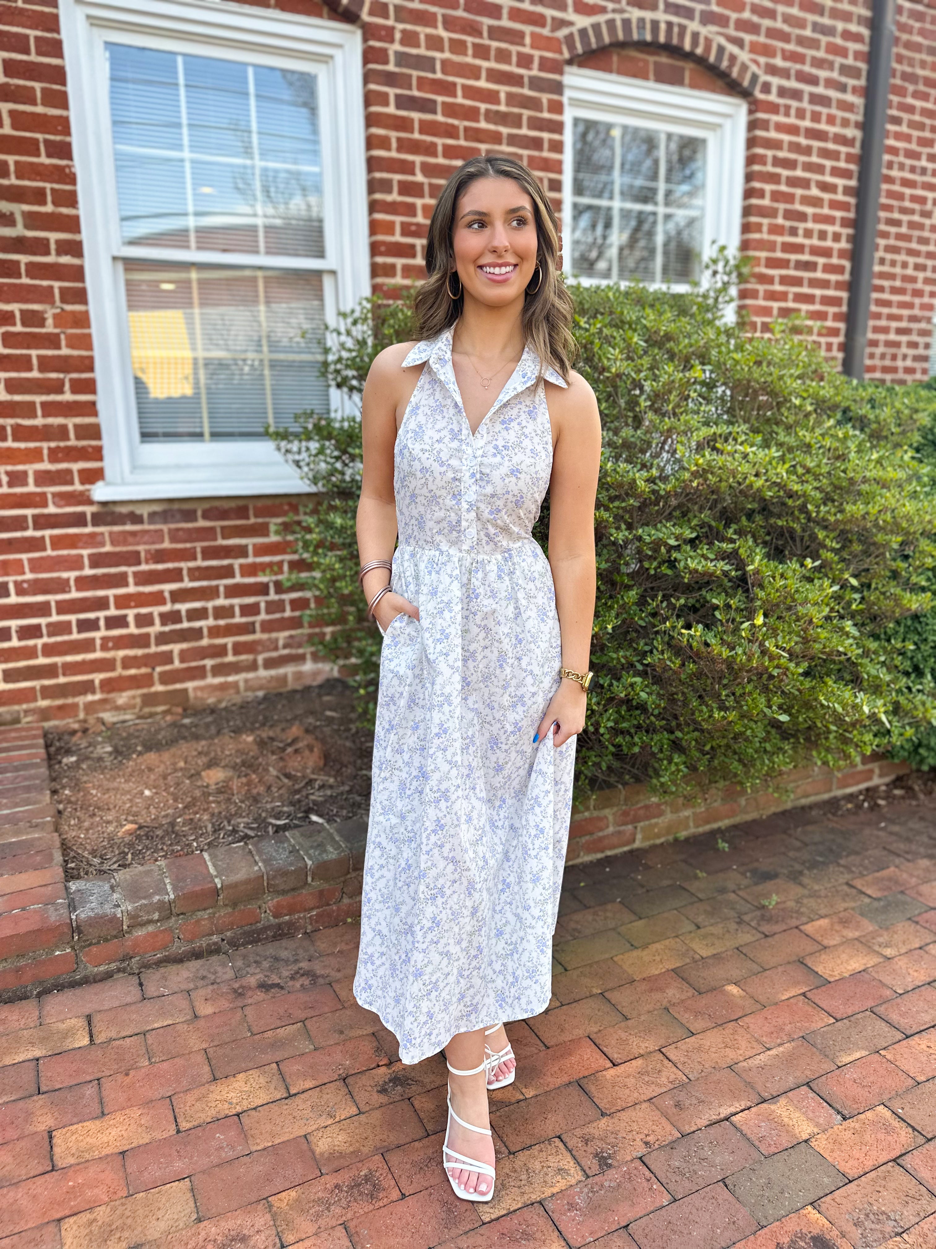 Flourishing Floral Dress