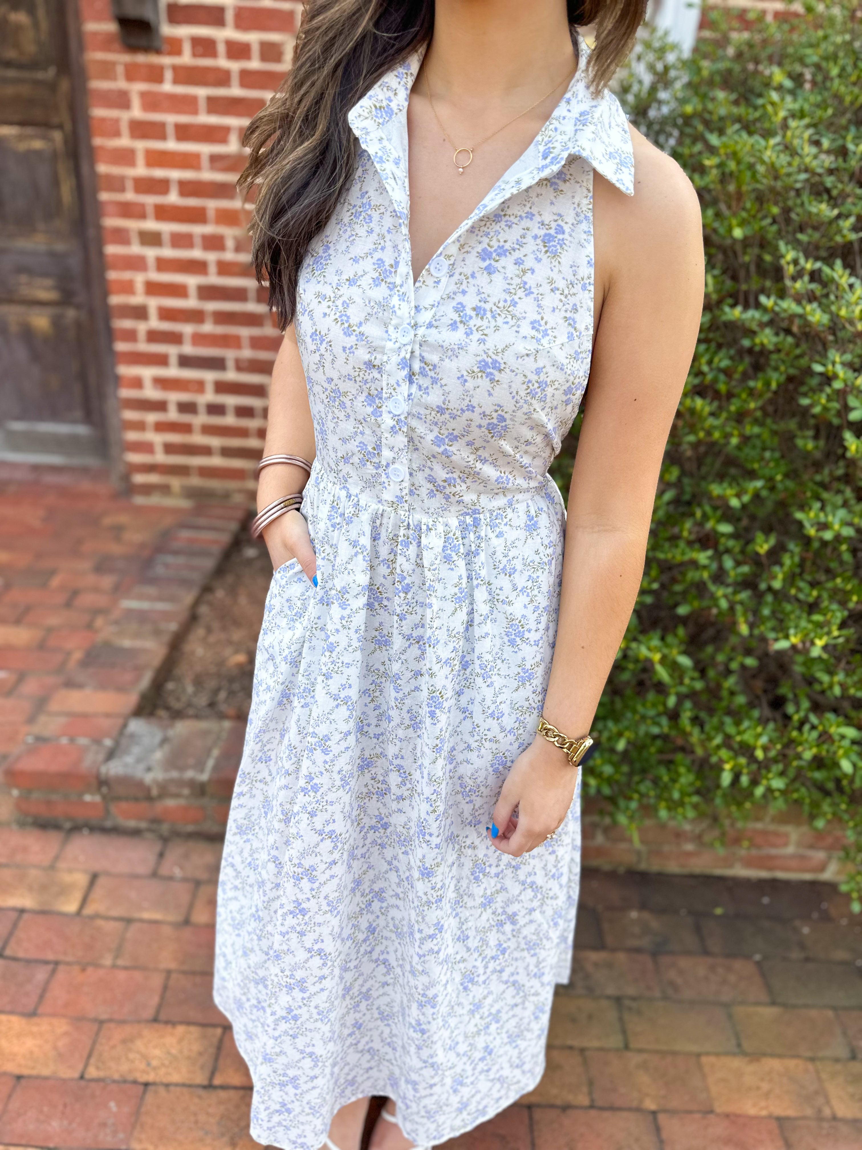 Flourishing Floral Dress