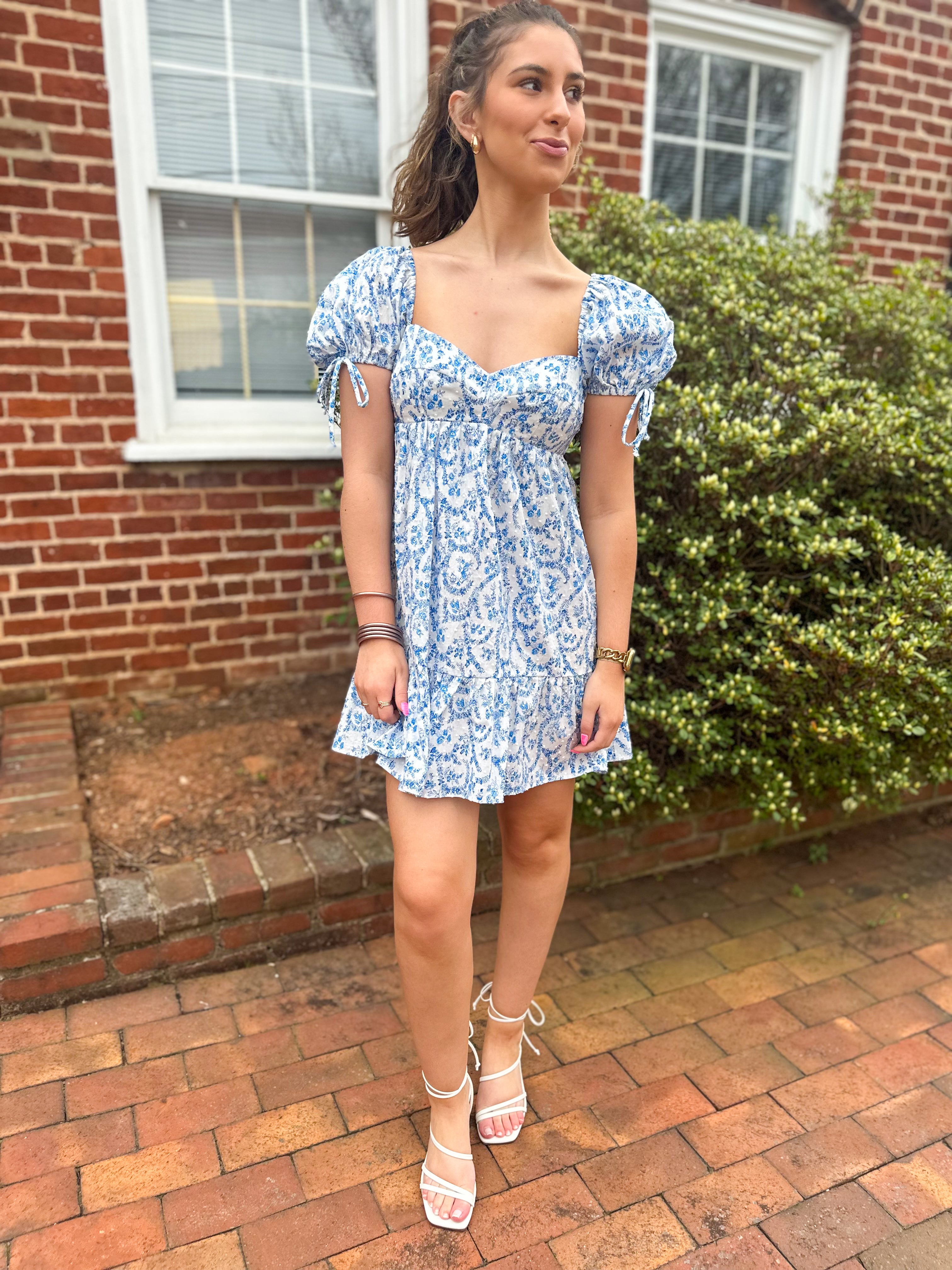 Full Bloom Babydoll Dress