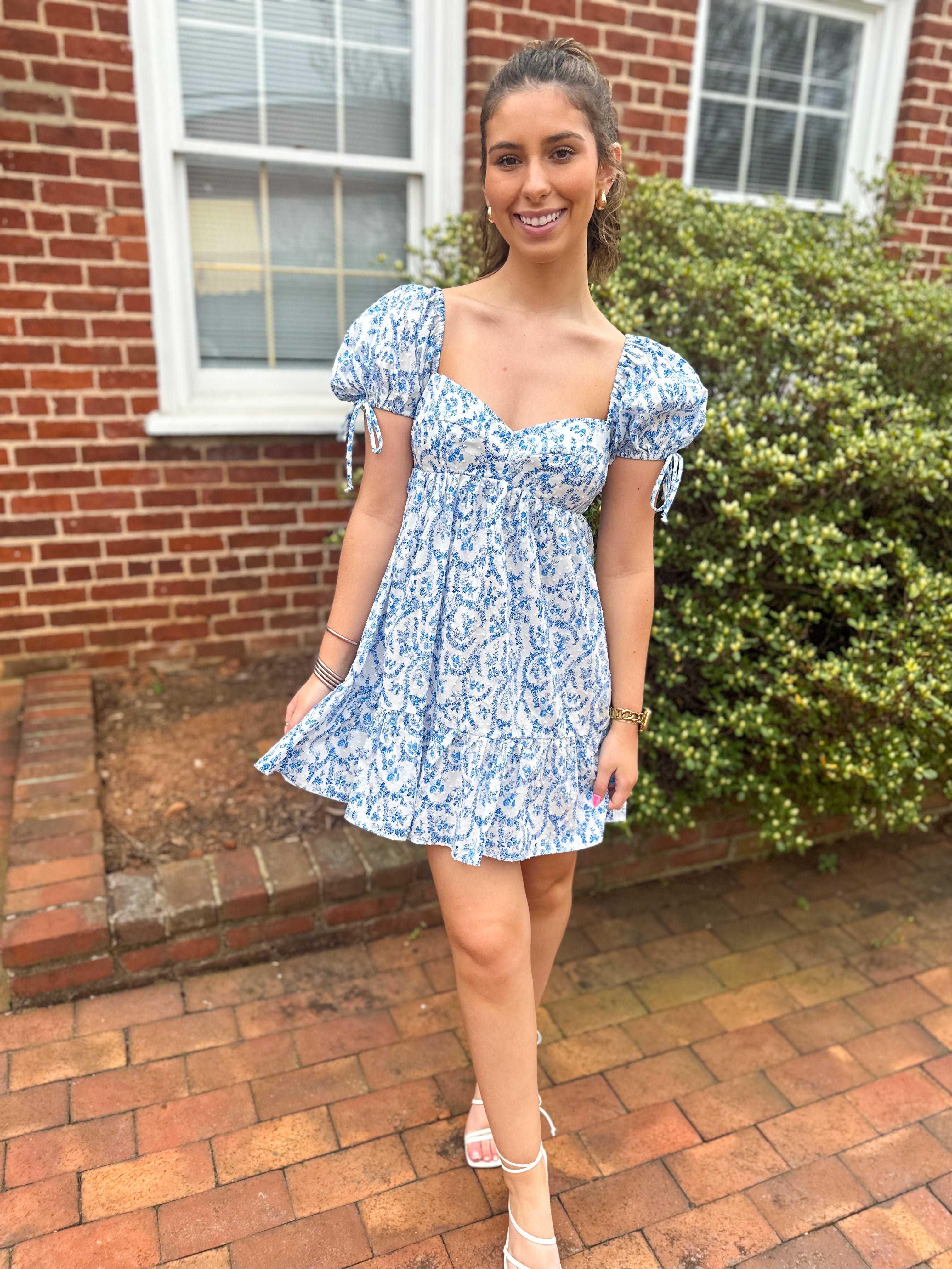 Full Bloom Babydoll Dress