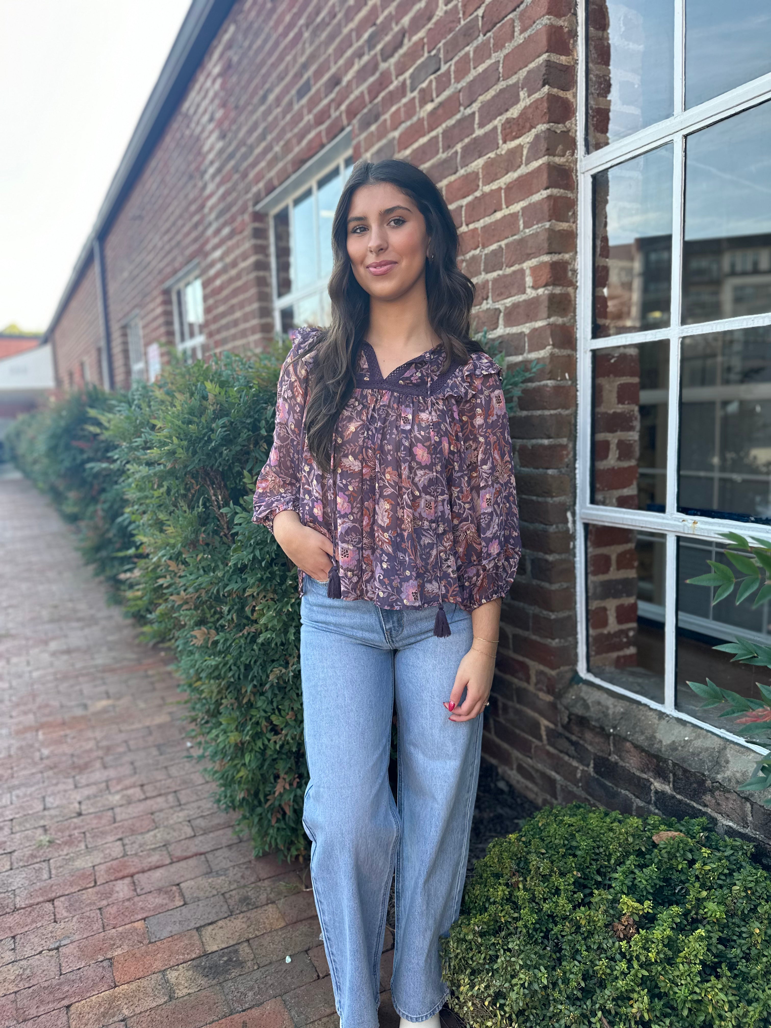 Right On the Mark Blouse