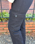 Black Cargo Pants