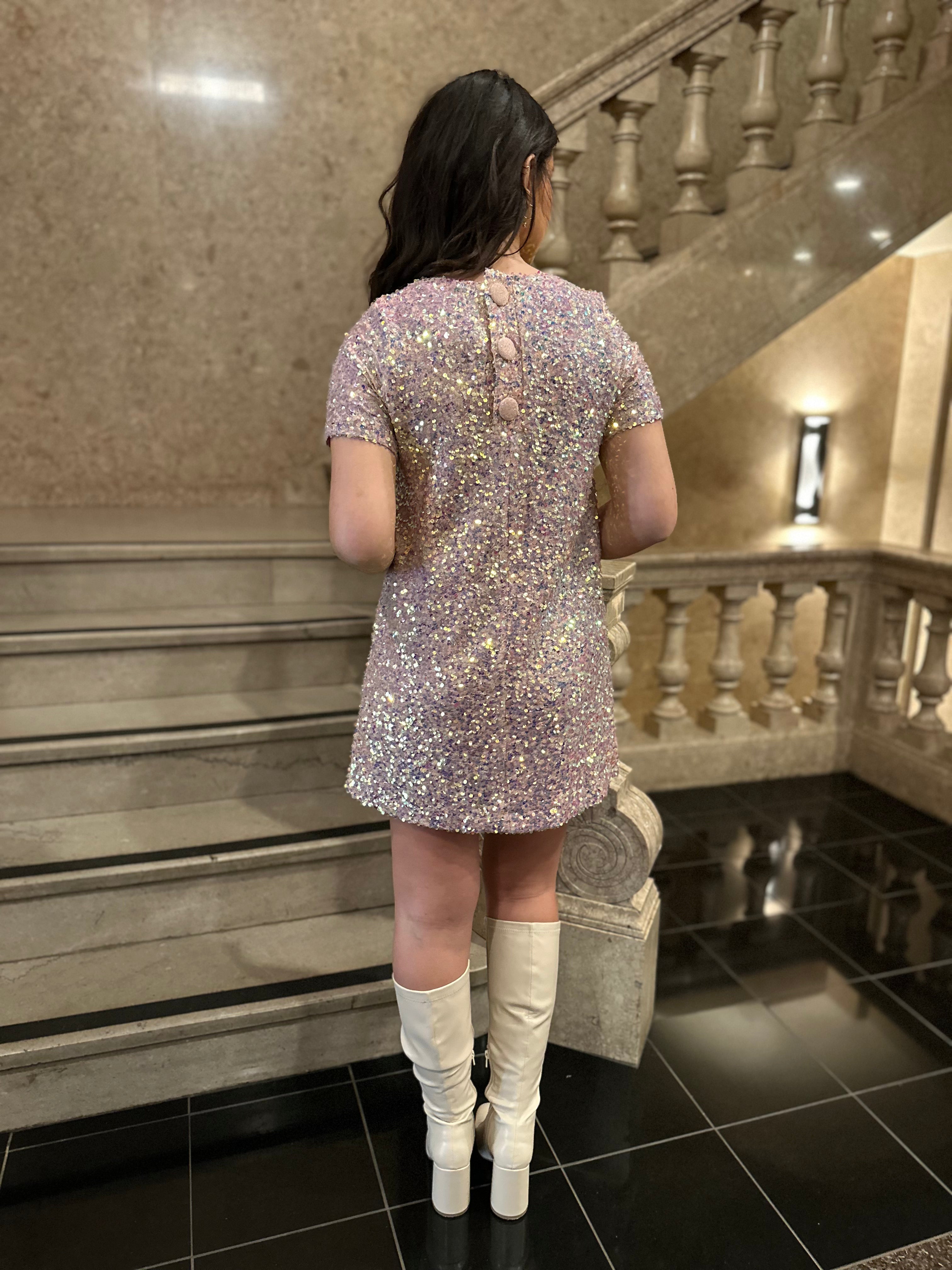 Sequin Mini Dress