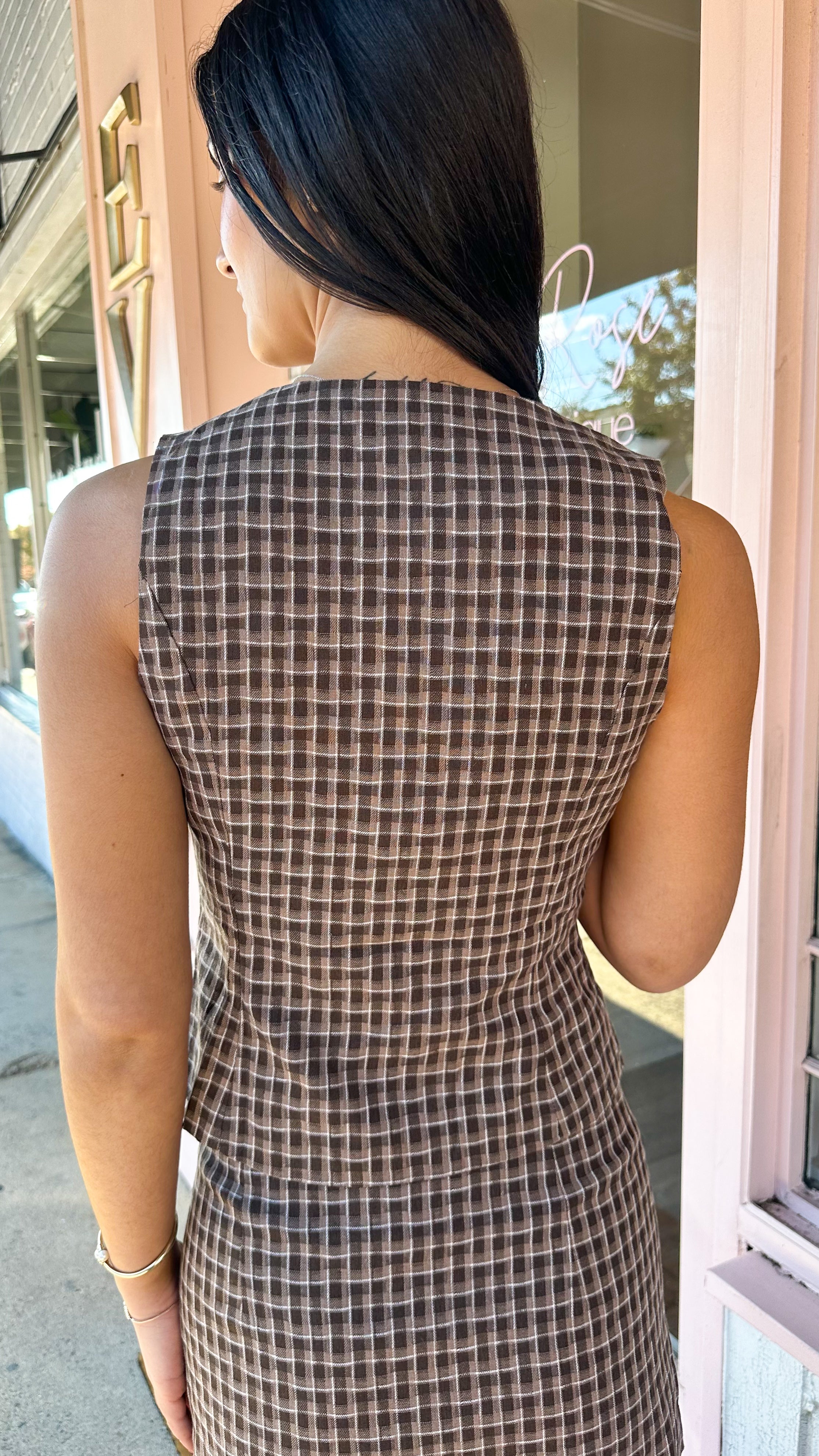 Crossed Paths Vest Top