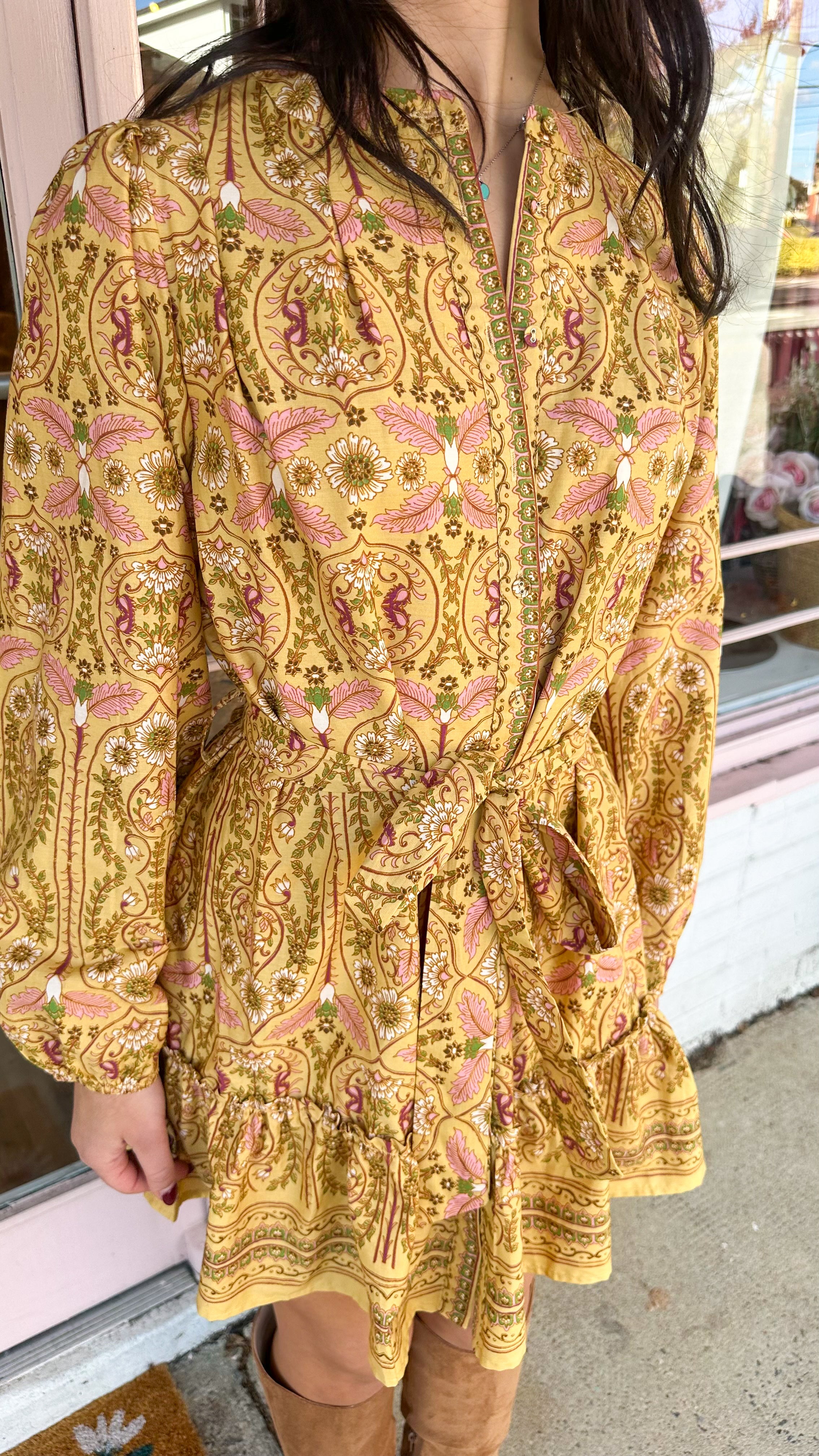 Golden Glaze Dress