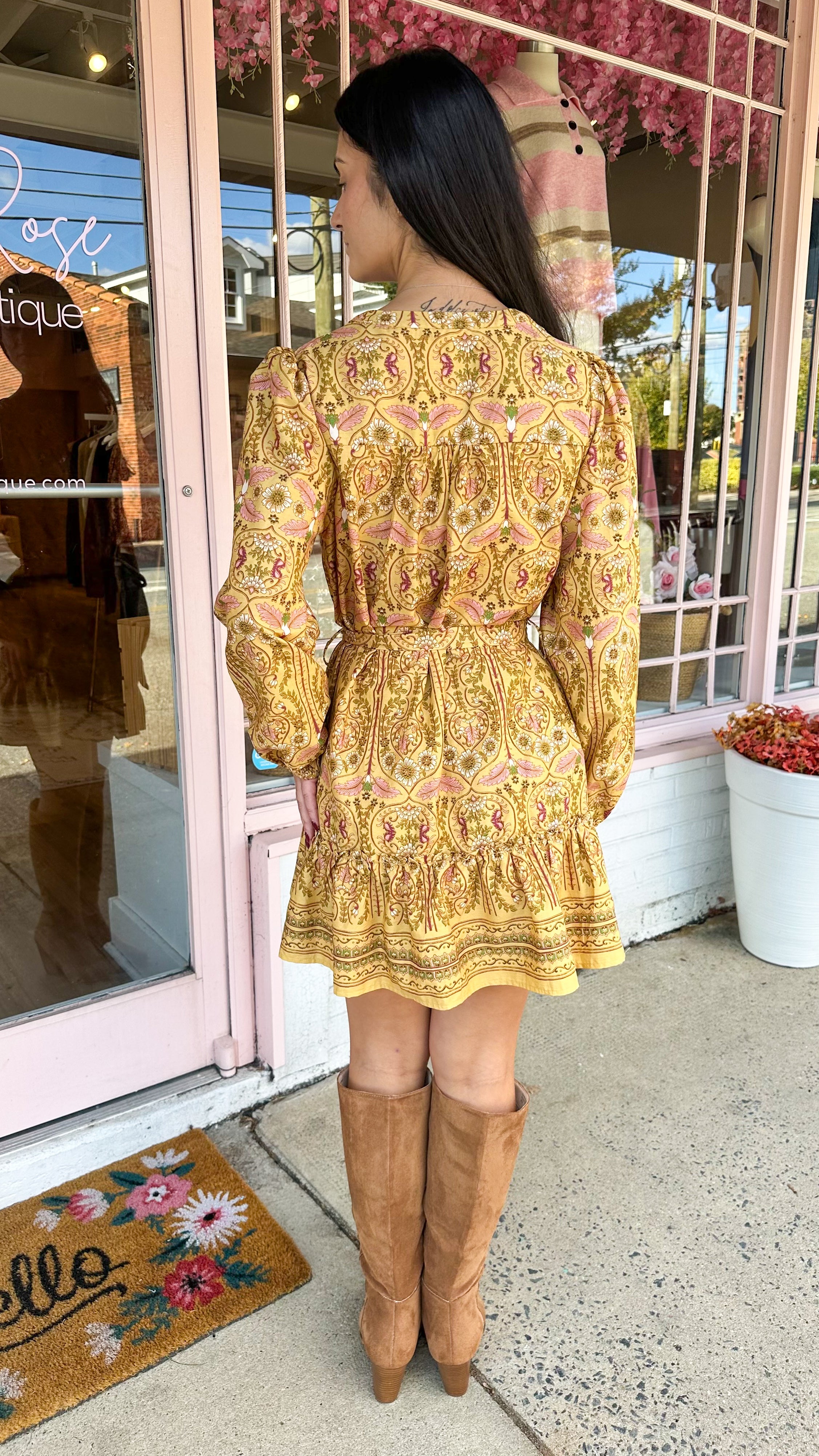 Golden Glaze Dress