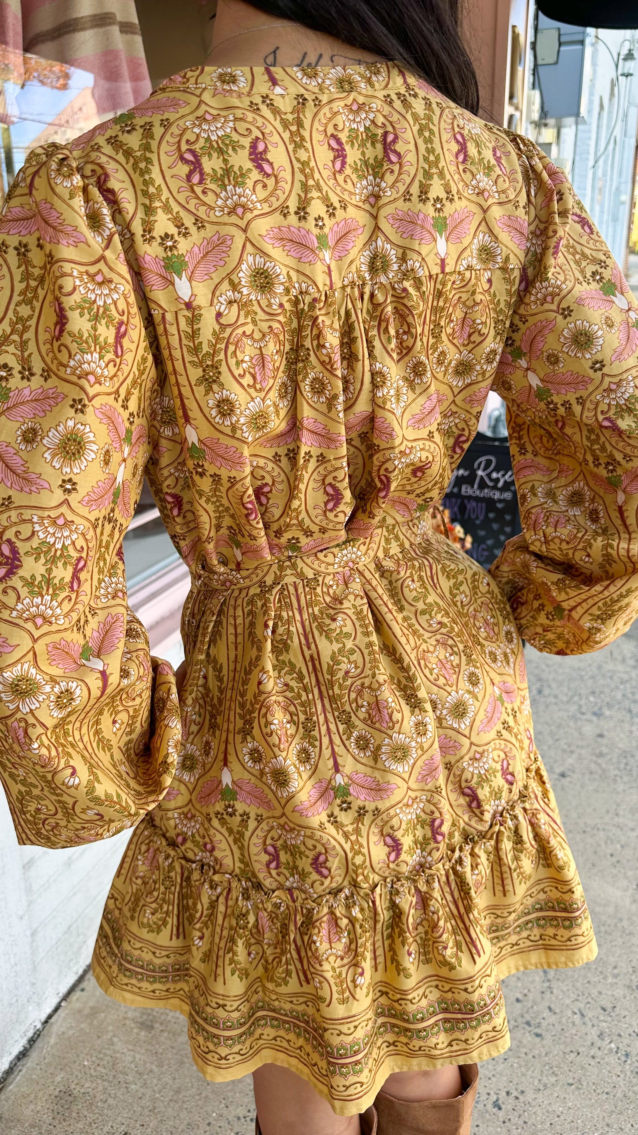 Golden Glaze Dress