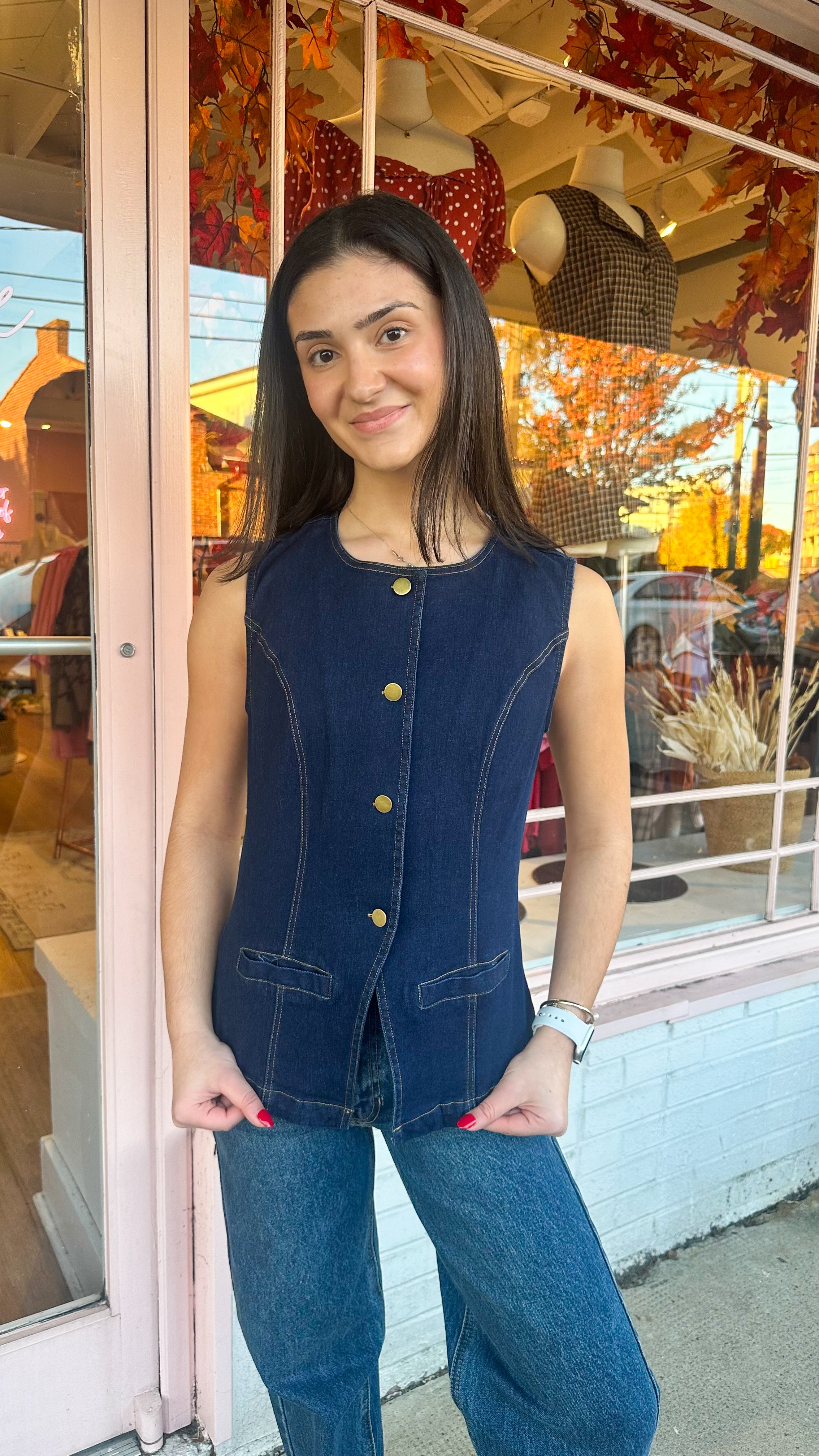 Denim Vest