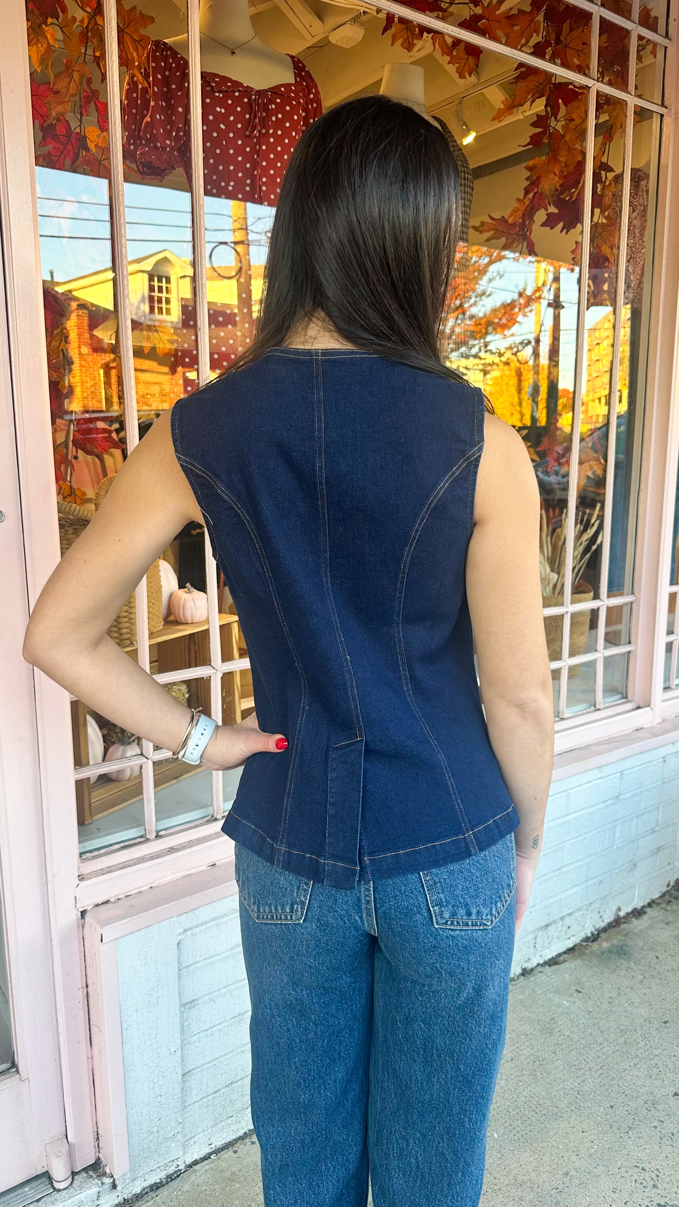 Denim Vest