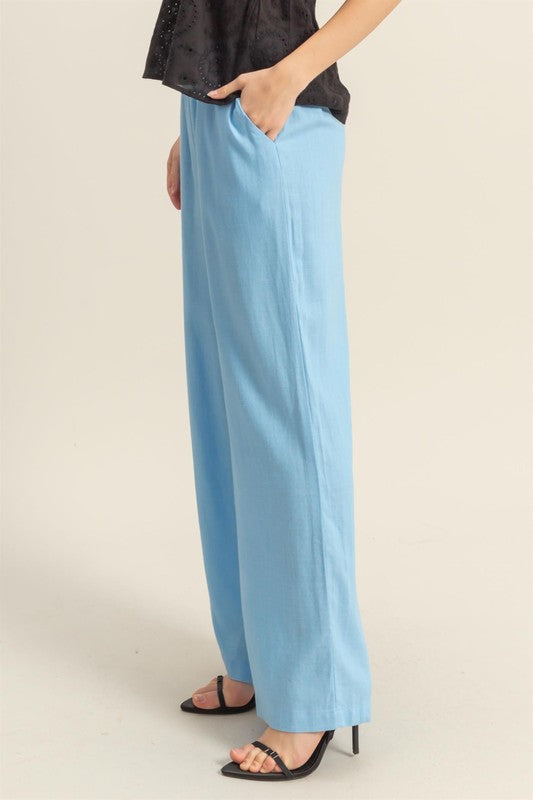 Cool Intentions Pants- Blue