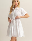 Cloud Cover Mini Dress