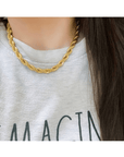 Esme Thick Rope Chain Necklace