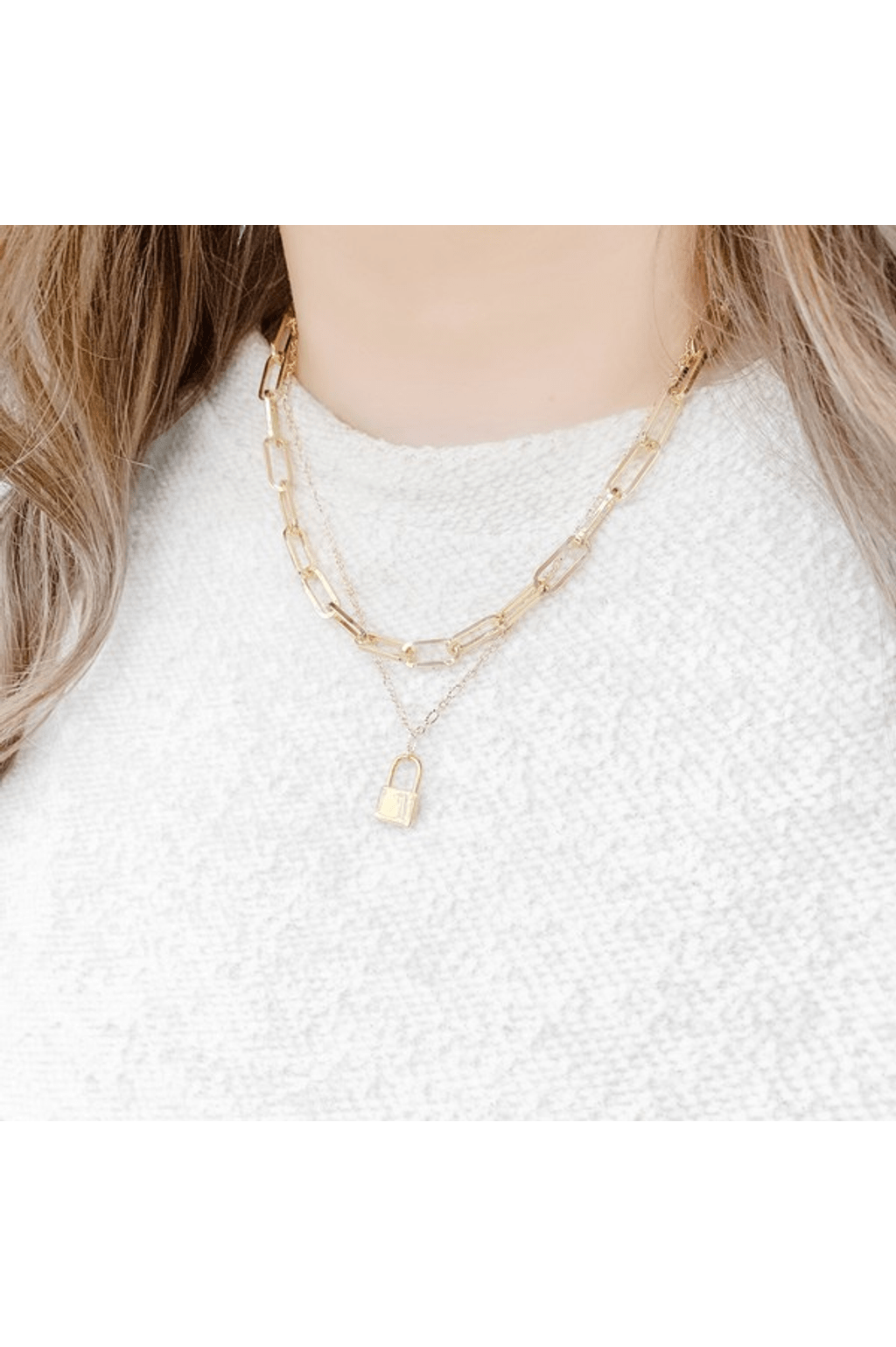 Brooklyn Gold Filled Link Necklace