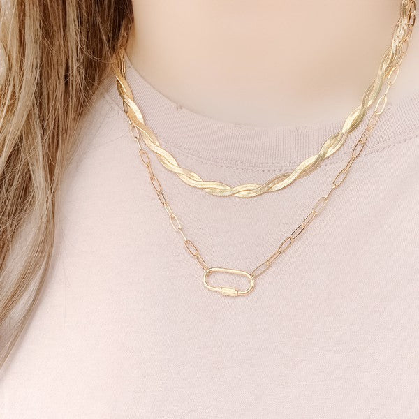 Quinn Necklace- Gold Plated