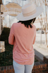 Basic Instinct Top- Rose