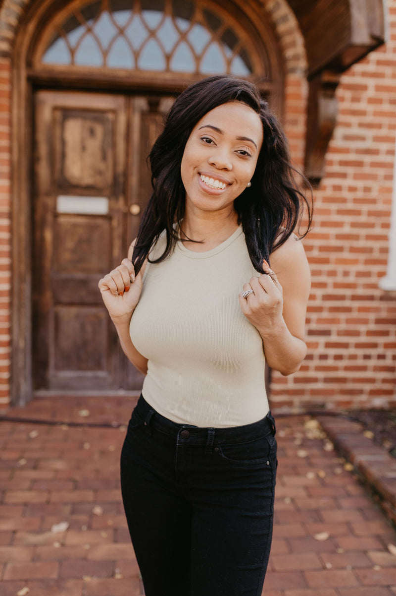 Madalynn Bodysuit - Avocado