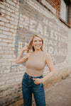 Madalynn Bodysuit- Tan