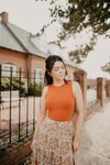 Madalynn Bodysuit- Rust