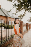 Madalynn Bodysuit- Rust
