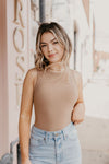 Madalynn Bodysuit in Tan