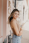 Madalynn Bodysuit in Tan