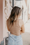 Madalynn Bodysuit in Tan