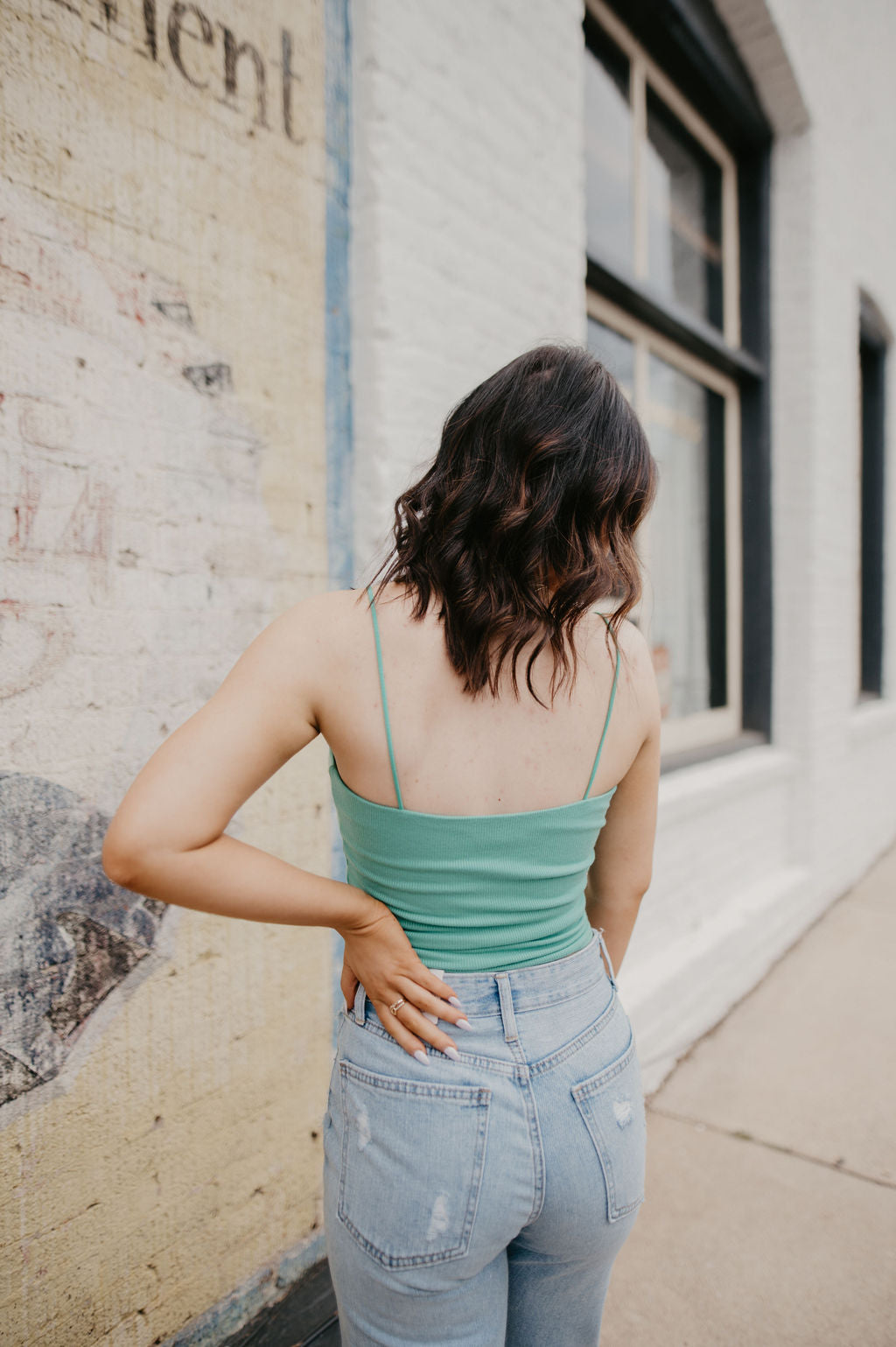 Simply the Best Crop Top- Green