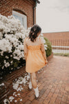 Citrus Dream Eyelet Dress
