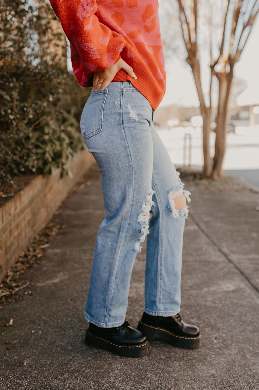 Rylee High Rise Dad Jeans