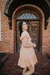 A Bright Spark Dress- Peach