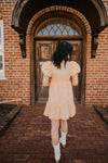 A Bright Spark Dress- Peach