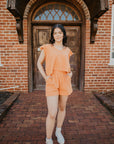 Daydreaming Shorts- Orange