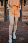 Daydreaming Shorts- Orange
