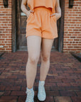 Daydreaming Shorts- Orange