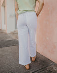 Coast To Coast Linen Pants- White